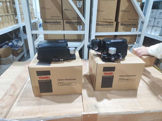 صمام التحكم الكهربائي مع موضع هوائي