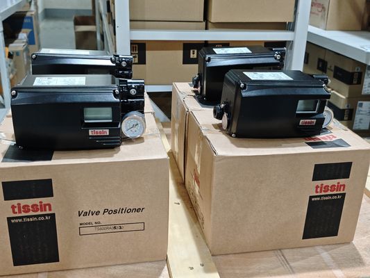 صمام التحكم الكهربائي مع موضع هوائي