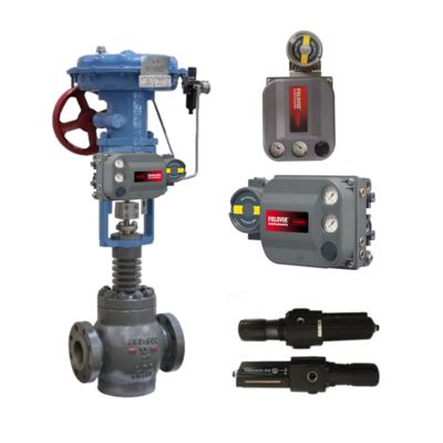 صمام تحكم هوائي صيني Fisher FIELDVUE DVC6200F جهاز تحكم/محدد موضع صمام درجة حرارة منخفضة -52 درجة مئوية Norgren B68G منظم