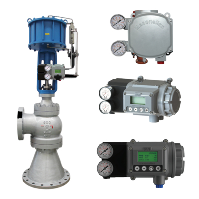 صمام تحكم في موضع Masoneilan SVI2 HART 4-20mA G NPT