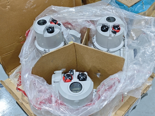 Rotork IQ Serials Electric Actuator With Control Valves Body As Rotork Electric Actuator Valve Electric Actuator For water treatment project