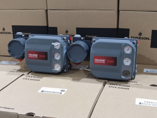 فيشر فيلدفيو DVC6200 مدير صمام رقمي واحد و مزدوج التصرف مع اتصالات هارت