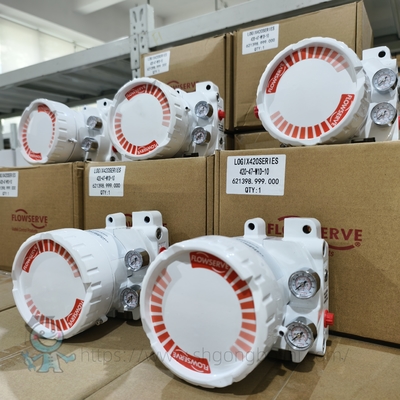 Flowserve Logix 420 جهاز تحديد موضع صمام التحكم في العمليات عالي الدقة الذكي HART