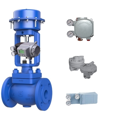صمام التحكم الهوائي وأجزاء الصمام Masoneilan SVI2/SVI3/SVI1000 موقف الصمام وصمام ASCO Solenoid