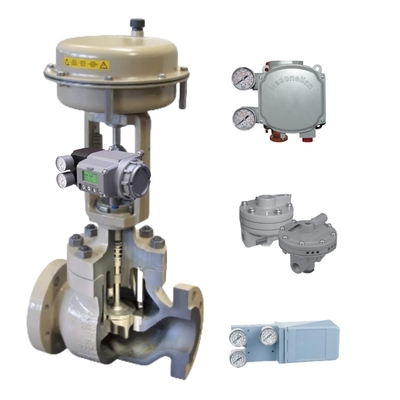 صمام التحكم الهوائي وأجزاء الصمام Masoneilan SVI2/SVI3/SVI1000 موقف الصمام وصمام ASCO Solenoid