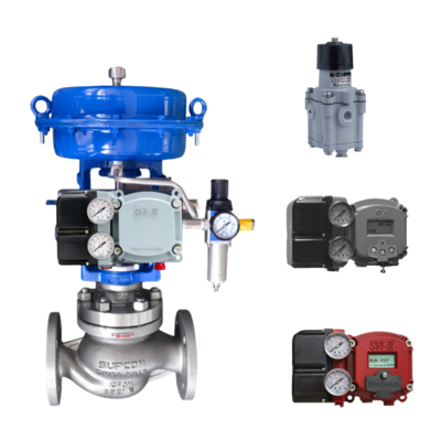 توصيل الهواء 280 SLPM 30psi MASONEILAN SVI2/SVI1000/SVI3 محدد موضع صمام رقمي ومنظم 78-40