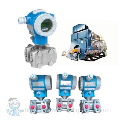 E+H Deltabar PMD75 جهاز قياس الغاز السائل Endress Hauser جهاز إرسال الضغط التفاضلي مستشعر معدني مقاوم للضغط