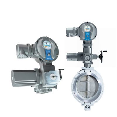 SIPOS 7 مشغل الصمام الكهربائي 10-4000 Nm عزم الدوران IP67 IP68