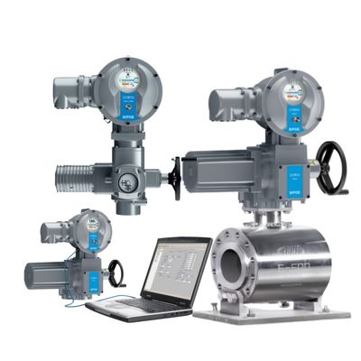 SIPOS 7 مشغل الصمام الكهربائي 10-4000 Nm عزم الدوران IP67 IP68