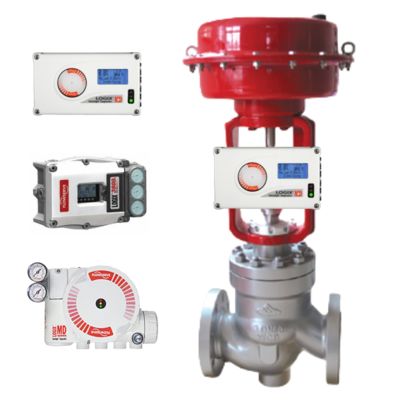 صمام التحكم الهوائي ومُنظّم فيشر الجديد و FLOWSERVE 3200MD 520MD 3800MD