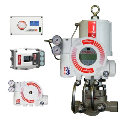 صمام التحكم الهوائي ومُنظّم فيشر الجديد و FLOWSERVE 3200MD 520MD 3800MD