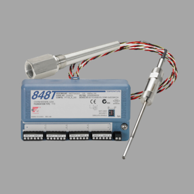 ناقل درجة الحرارة Rosemount 848T مع 214 RTD Sensor -196 إلى 425°C