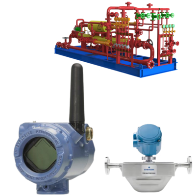 مقياس تدفق إيمرسون روزماونت 702 الدوامي 4-20mA HART IP66 صناعي