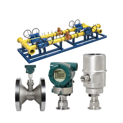 محطة تبريد بضغط منخفض مجهزة بعداد تدفق دوامي من سلسلة Yokogawa VY وجهاز إرسال ضغط صحي EJAC60E