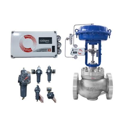 فيشر 67DFR منظم الضغط Flowserve Logix 520MD صمامات التحكم الصناعي