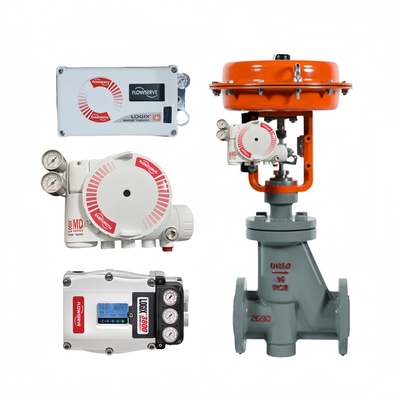 تدفق المورد Flowserve Logix 520MD 3200MD 3800 وحدة تحكم صمام ذكية ذكية، محدد موضع صمام ذكي للتحكم في التدفق