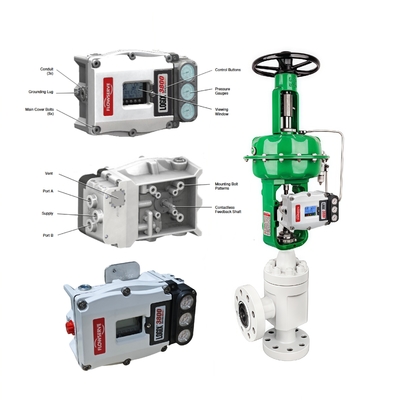 صمام تحكم مخصص من المصنع Flowserve Valve Positioner 3800 3821-28EA-D43L-1130-00 سعر وحدة التحكم في الصمام الصناعي