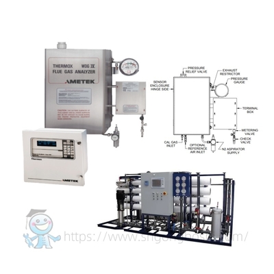 محللات الأكسجين Ametek Thermox WDG-V UOP لمداخن الغاز O2 محلل أكسجين في الموقع مسبار زركونيا للسخانات المشتعلة