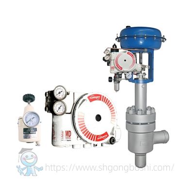 مخزن صمام تخفيض ضغط مرشح الهواء KOSO PRF300 PRF400 Flowserve Logix 3200 Series Digital HART Valve Positioner