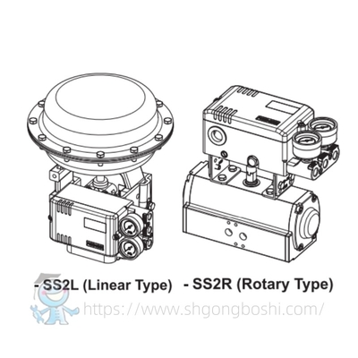 المورد الأسهم عازل صمام الفولاذ المقاوم للصدأ Power-Genex SS2 SS2SL