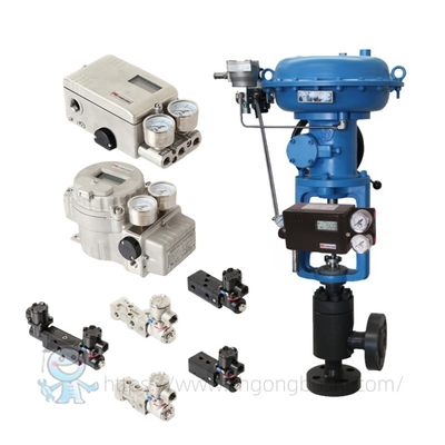 صمامات تحكم هوائية صينية مخصصة Power-Genex SS2 SS3 SS5 مزدوجة المفعول، محدد موضع صمام ذكي
