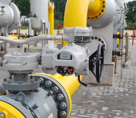 الصمامات المتحركة الكهربائية من الفولاذ المقاوم للصدأ صمامات الكرة المتحركة الكهربائية صمامات تحكم التدفق