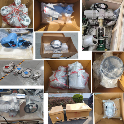 الصمامات المتحركة الكهربائية من الفولاذ المقاوم للصدأ صمامات الكرة المتحركة الكهربائية صمامات تحكم التدفق