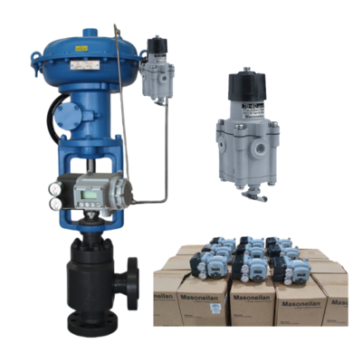 صمام تخفيف الضغط من سلسلة Masoneilan 78 5-100psi 1/4NPT سبيكة