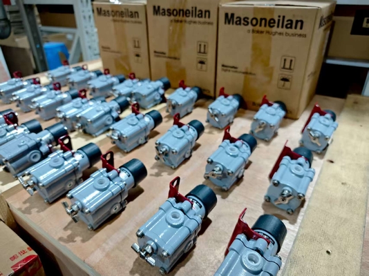 محدد موضع صمام سلسلة Masoneilan 78، نطاق ضغط 5-100 رطل لكل بوصة مربعة، منفذ تفريغ ضغط 1/4NPT