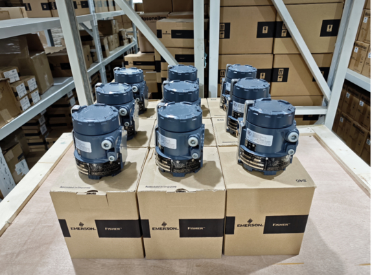 صمام التحكم مع Fisher 846 I / P محول & DVC6200 موقف لدرجة حرارة عالية ، ضغط مرتفع ، تآكل ، البيئات الخطرة