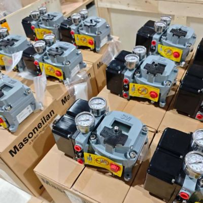 Masoneilan SVI 2  AP Advanced Performance Digital Valve Positioner Pneumatic Smart Positioner and Buerkert 5404 Solenoid Valve