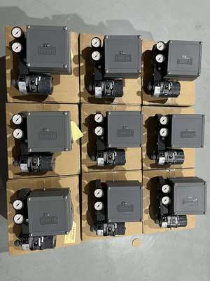 Fisher 3620J Electro Pneumatic Valve Positioner with Fisher DVC6200 and 3582i for 220 V Control Valve Systems
