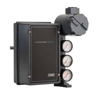 Fisher 3620j / 3582i Electro Pneumatic Valve Positioner and Fisher DVC6200 Controller with 220 V Operating Voltage and PLC EtherCAT Coupler Module in 100% Original Package