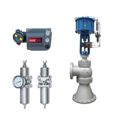 إيمرسون أسكو من الفولاذ المقاوم للصدأ 342A منظم مرشح الهواء المضغوط مخصص للتحكم في صمام فيشر DVC6200