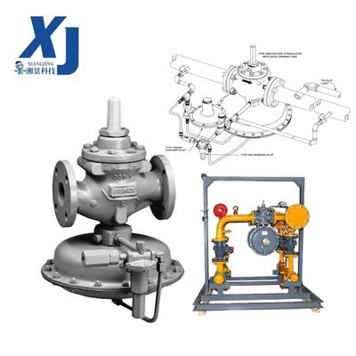 High Accuracy Fisher 1098-EGR 1098H-EGR Pilot Operated Industrial Pressure Reducing Regulator for Natural Gas System