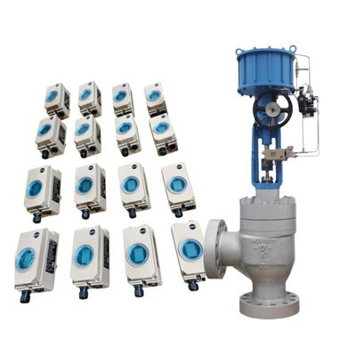 وحدة تحكم صمام 4-20mA جديدة أصلية Samson 3763 3725 3730 3730-3 موضع صمام كهربائي هوائي مع صمام زاوية