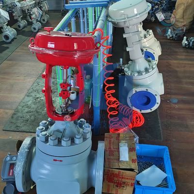 صمامات تدفق هوائي معتمدة من EAC للتحكم وصمامات تحكم رقمية من Emerson Fisher DVC6200