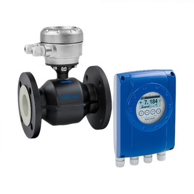 Liquid Flow Monitoring Meter KROHNE OPTIFLUX 2050 2100 2300 Flange Electromagnetic Flow Meter Food & Beverage Flow Meter