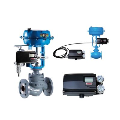 جهاز تحديد موقع الصمام عالي الدقة TS800 السلسلة 4-20mA جهاز تحديد موقع الصمام الذكي التحكم الهوائي الصناعي