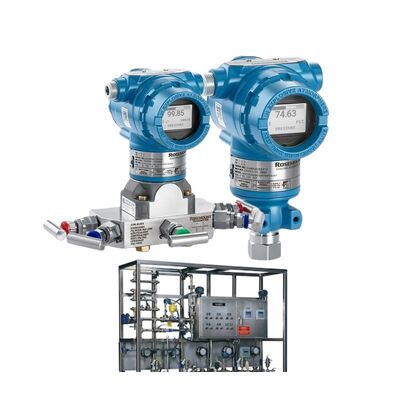 Rosemount 3051 جهاز نقل الضغط مقياس التفاضل جهاز استشعار الضغط المطلق لتحكم العمليات الصناعية