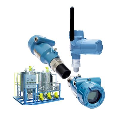 جهاز إرسال مستوى الرادار Rosemount 3408، رادار غير تلامسي، لمراقبة خزانات المياه والمواد الكيميائية