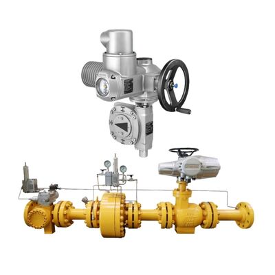 وحدة عزم الدوران العالي ذات الدوران الجزئي والمتعدد AUMA SA مشغل كهربائي متعدد الدورات علبة تروس GS مشغل صمام صناعي