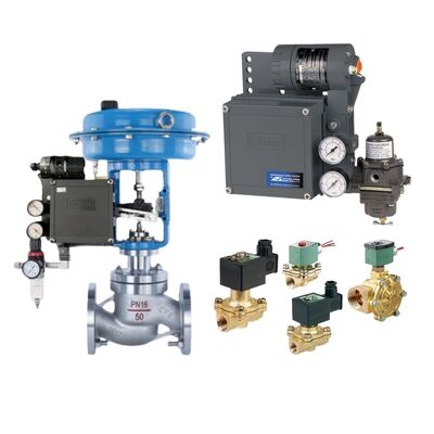 سعر جيد صمام الملف اللولبي Asco ومحدد موضع صمام هوائي أحادي المفعول Fisher 3582 3582i صمام تحكم مورد OEM الصين