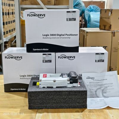 Flowserve Logix 3800e 3800 محدد موضع صمام رقمي Flowserve مورد قطع غيار صمام التحكم Flowserve السعر