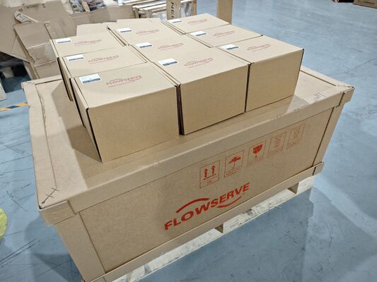 صمام التحكم الهوائي الصناعي و أجهزة تحديد المواقع الرقمية Flowserve Logix 520MD 3200MD 3800MD صمام التحكم الصناعي