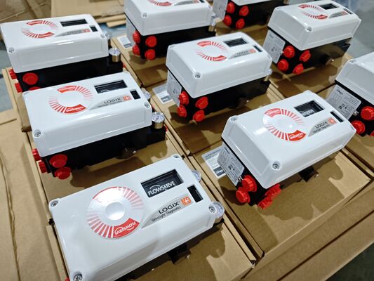 صمام تحكم Spiraxsarco الهوائي وخادم التدفق Logix 520MD 420MD 3800MD أجهزة تحديد المواقع الرقمية و ASCO Regulator 67