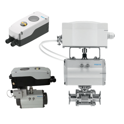 جهاز وضع الصمامات الرقمية Festo CMSX CMSH لصمامات التحكم الهوائية