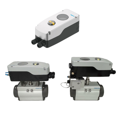 جهاز تحديد موضع الصمام الرقمي الذكي من Festo لصمامات التحكم بالهواء المضغوط