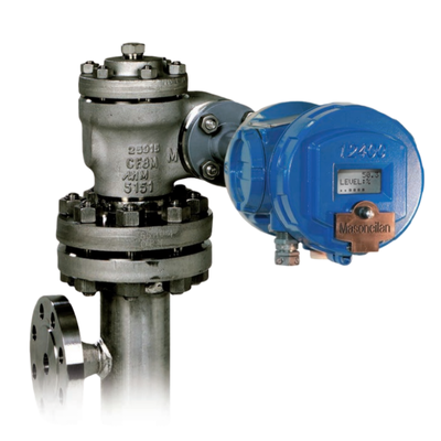 High Delta P Valve Masoneilan Oil Gas Level Control Valve 12400 12420-51 Digital Level Transmitter Controller for Storage Tanks