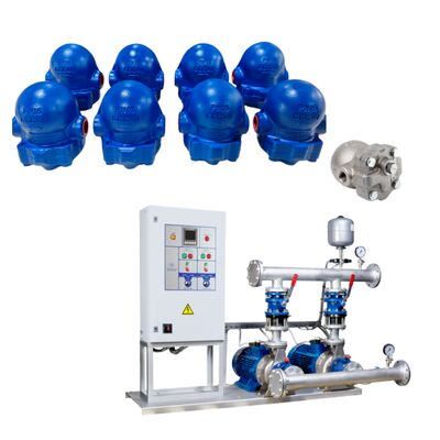 وصلة ذات حواف عالية الجودة SPIRAX SARCO FT14 وصلة ملولبة FTGS14 مصيدة بخار بكرة عائمة DN25 إلى DN50 PN16